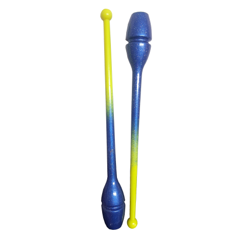 Glitter Dual Color Gym Club (Small) - (Dark Blue - Yellow)